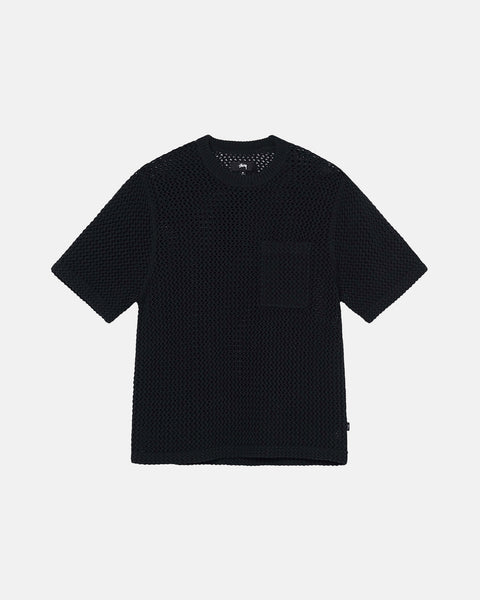 O'DYED HEAVYWEIGHT MESH CREW