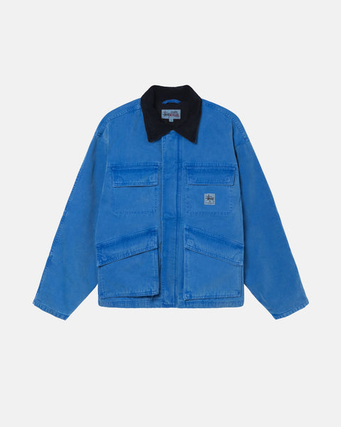 WASHED CANVAS SHOP JACKET