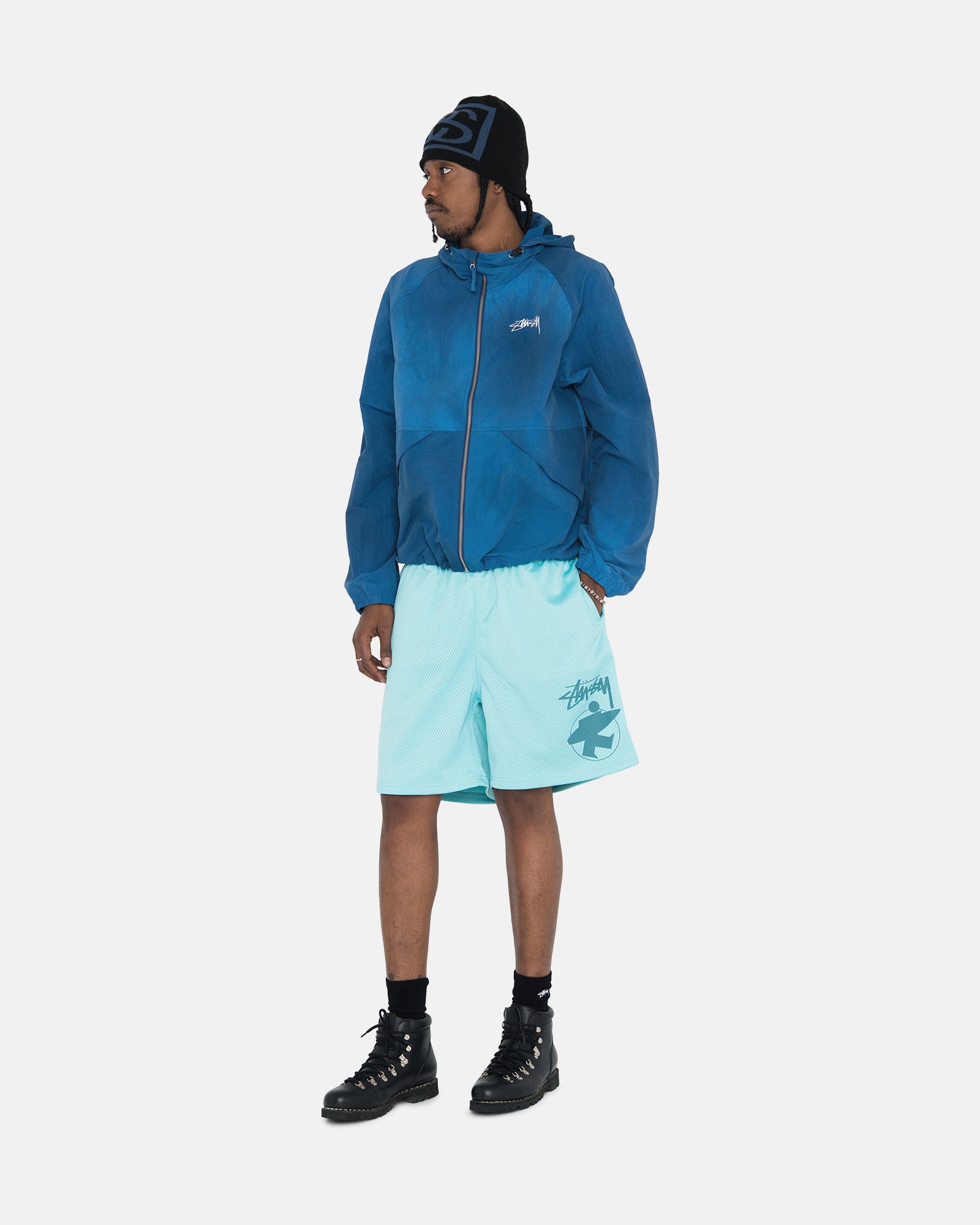 Wave Dye Beach Shell - Unisex Jackets & Outerwear | Stüssy