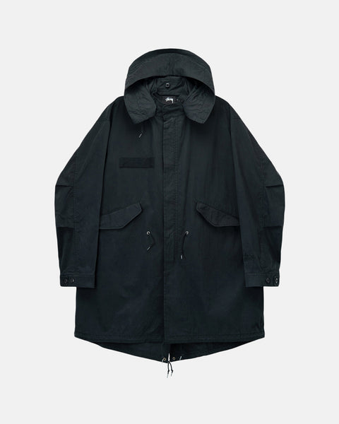 STUSSY NYCO FISHTAIL PARKA 23ss - モッズコート