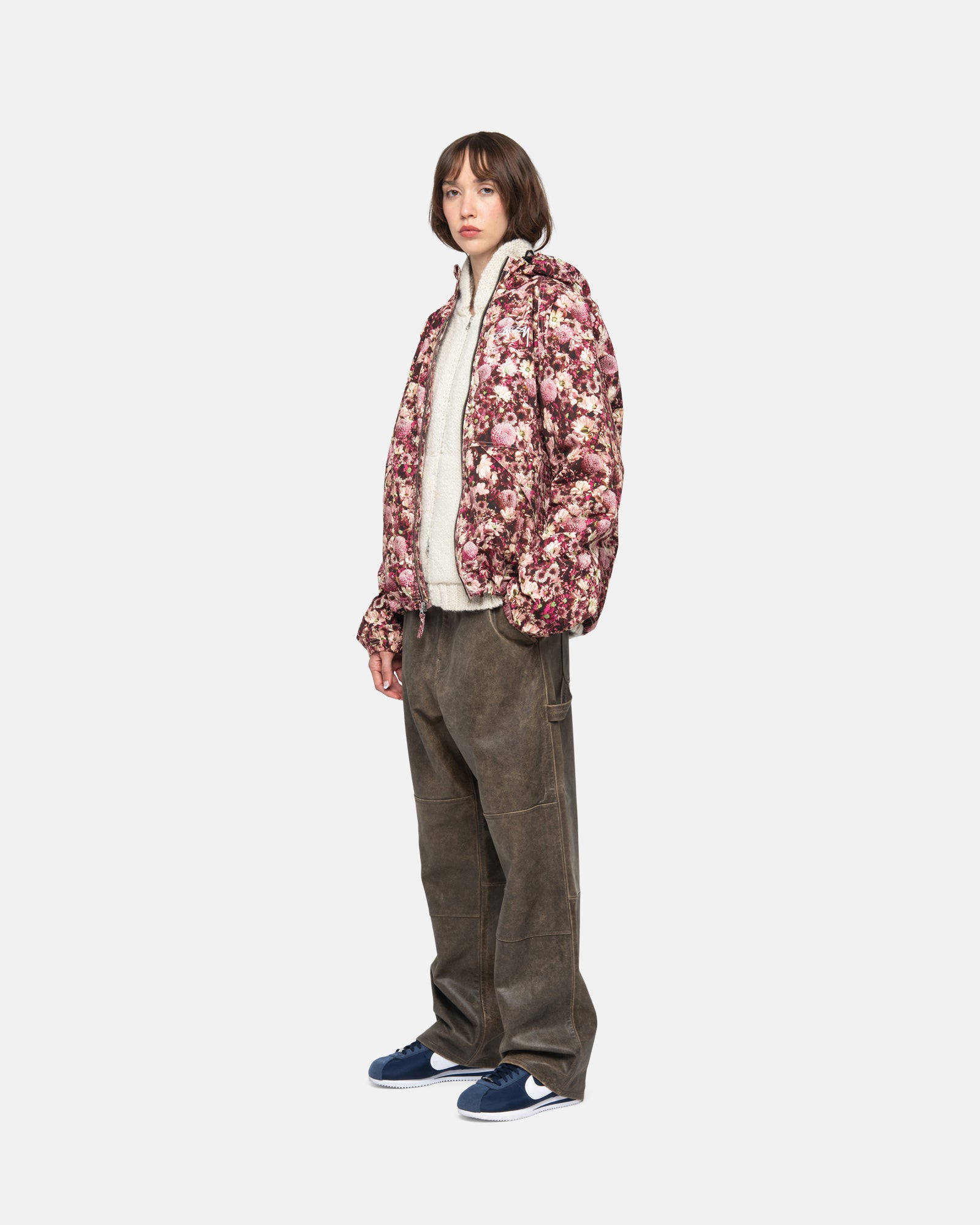 Beach Shell Floral Nylon - Unisex Jackets & Outerwear | Stüssy