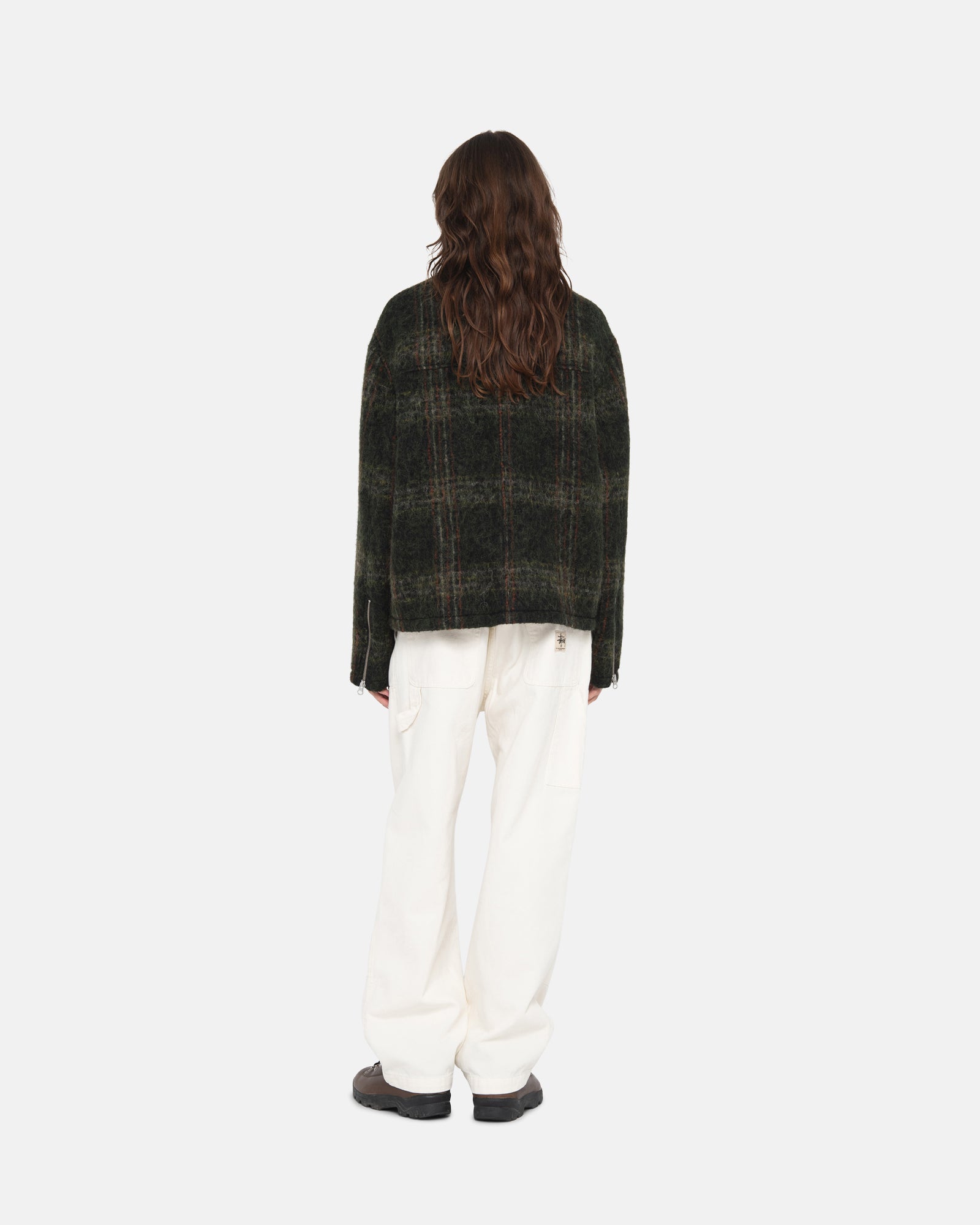 STUSSY MOHAIR CLUB JACKET - アウター