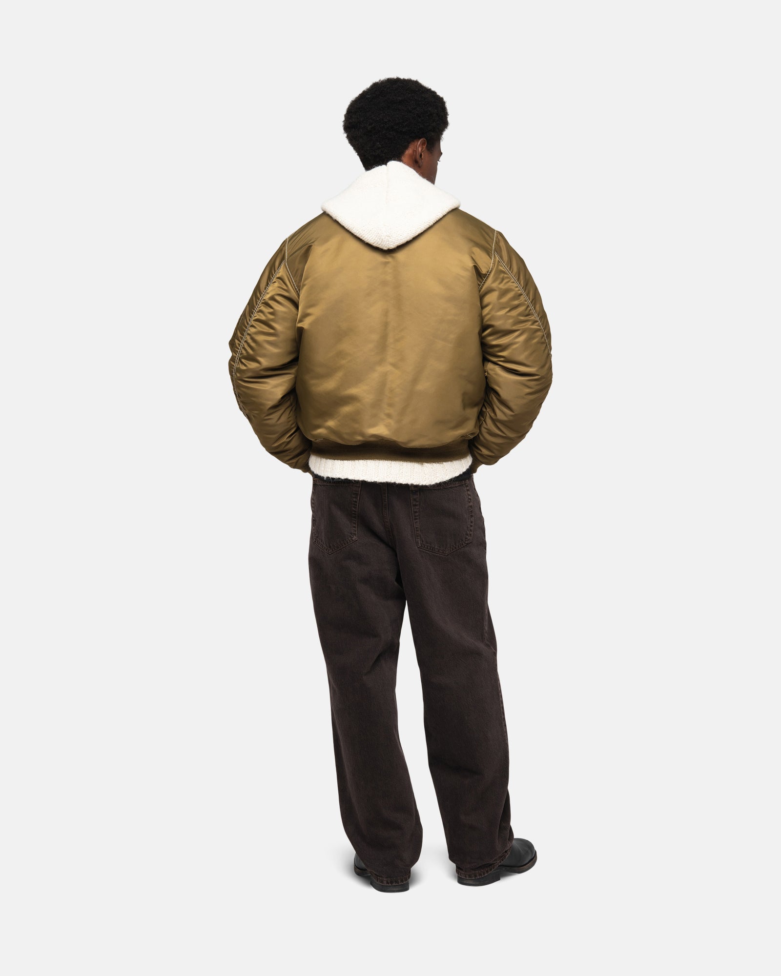 BUILT REVERSIBLE BOMBER JACKET