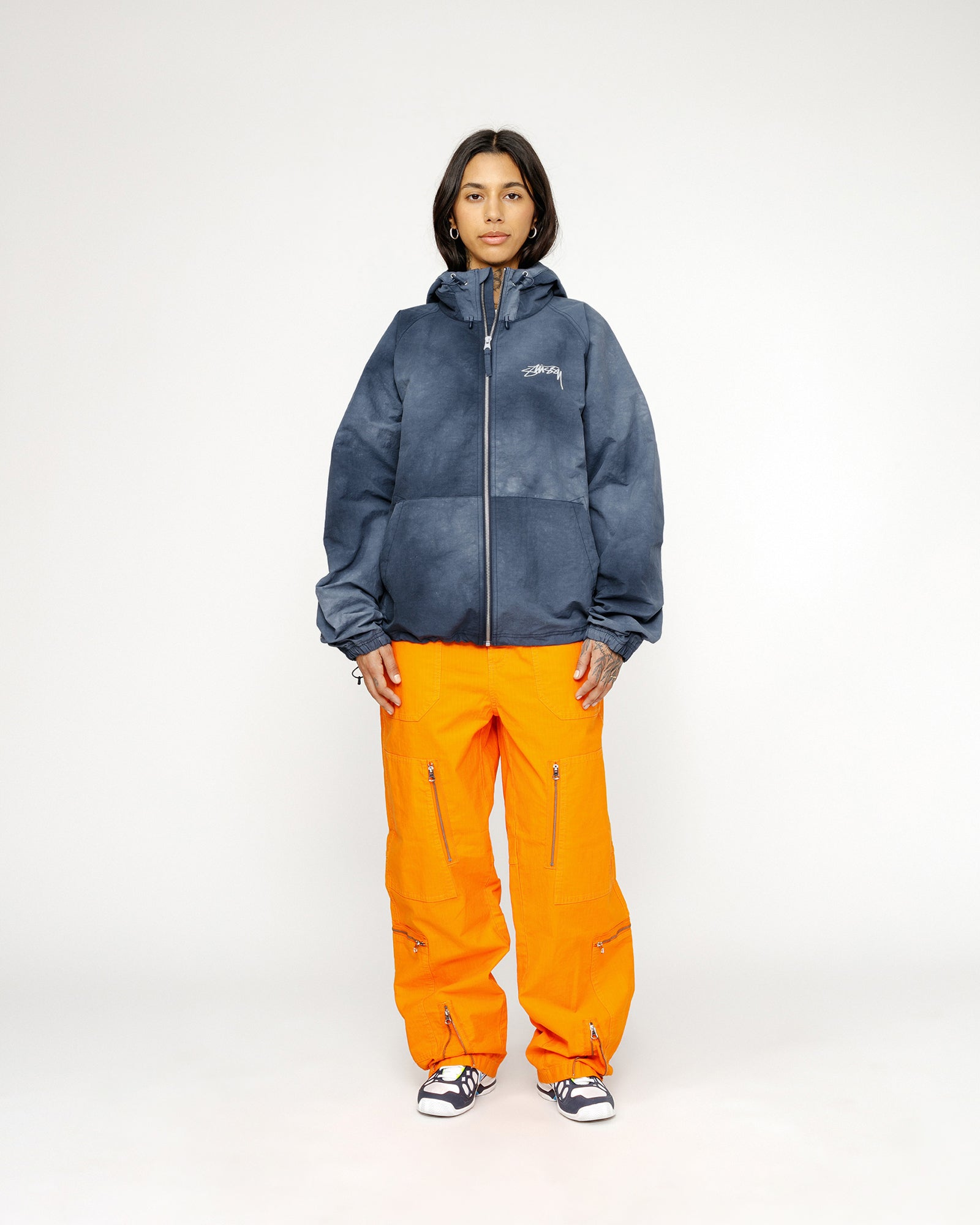 BEACH SHELL WAVE DYE NAVY OUTERWEAR