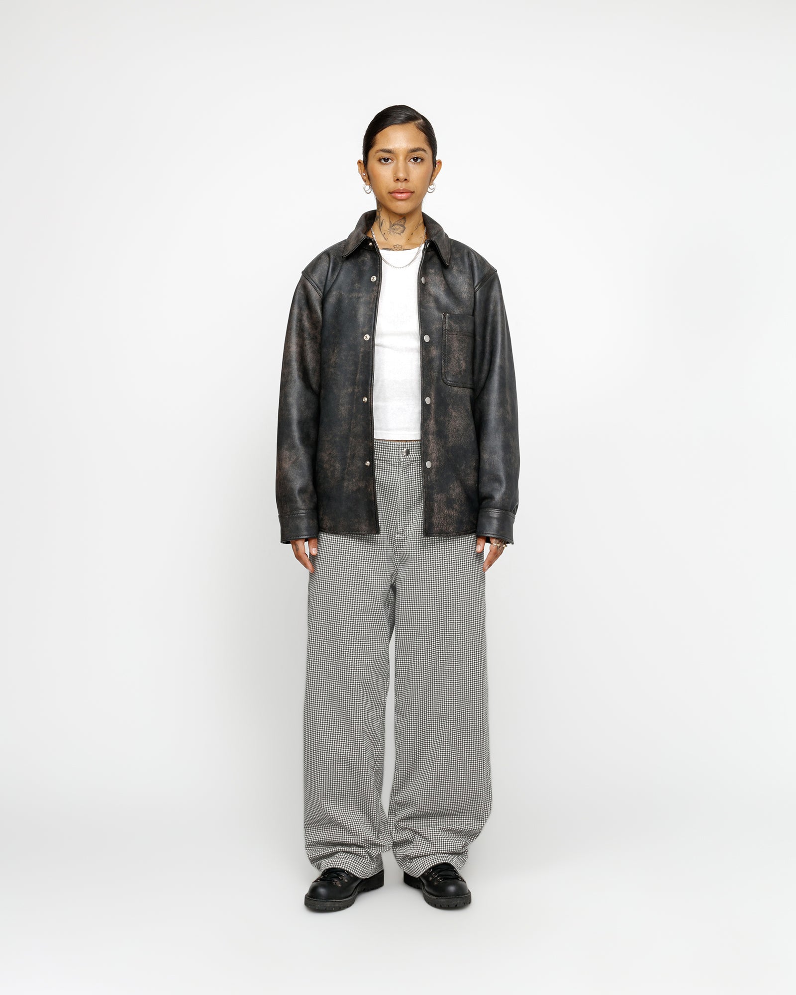 Workgear Trouser Twill in houndstooth – Stüssy