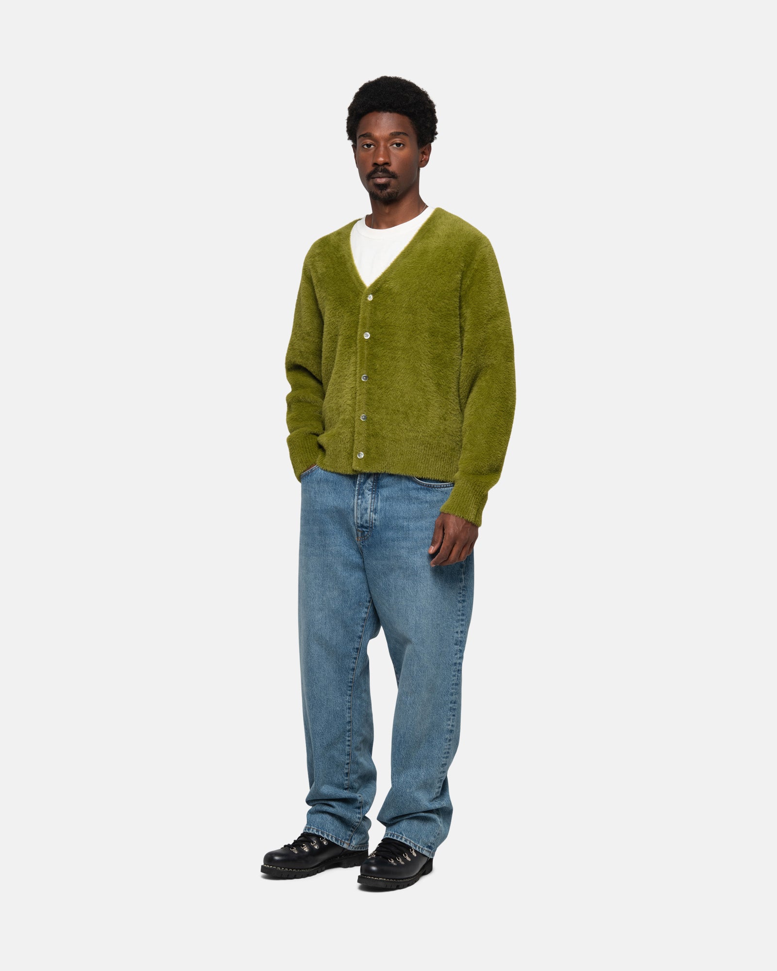 Shaggy Cardigan - Unisex Sweaters & Knits | Stüssy