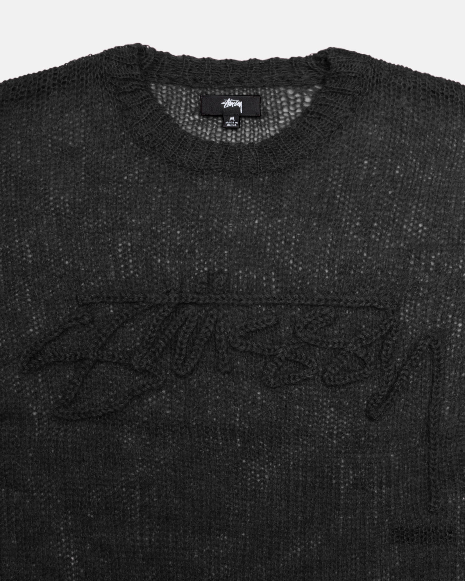 LOOSE KNIT LOGO SWEATER