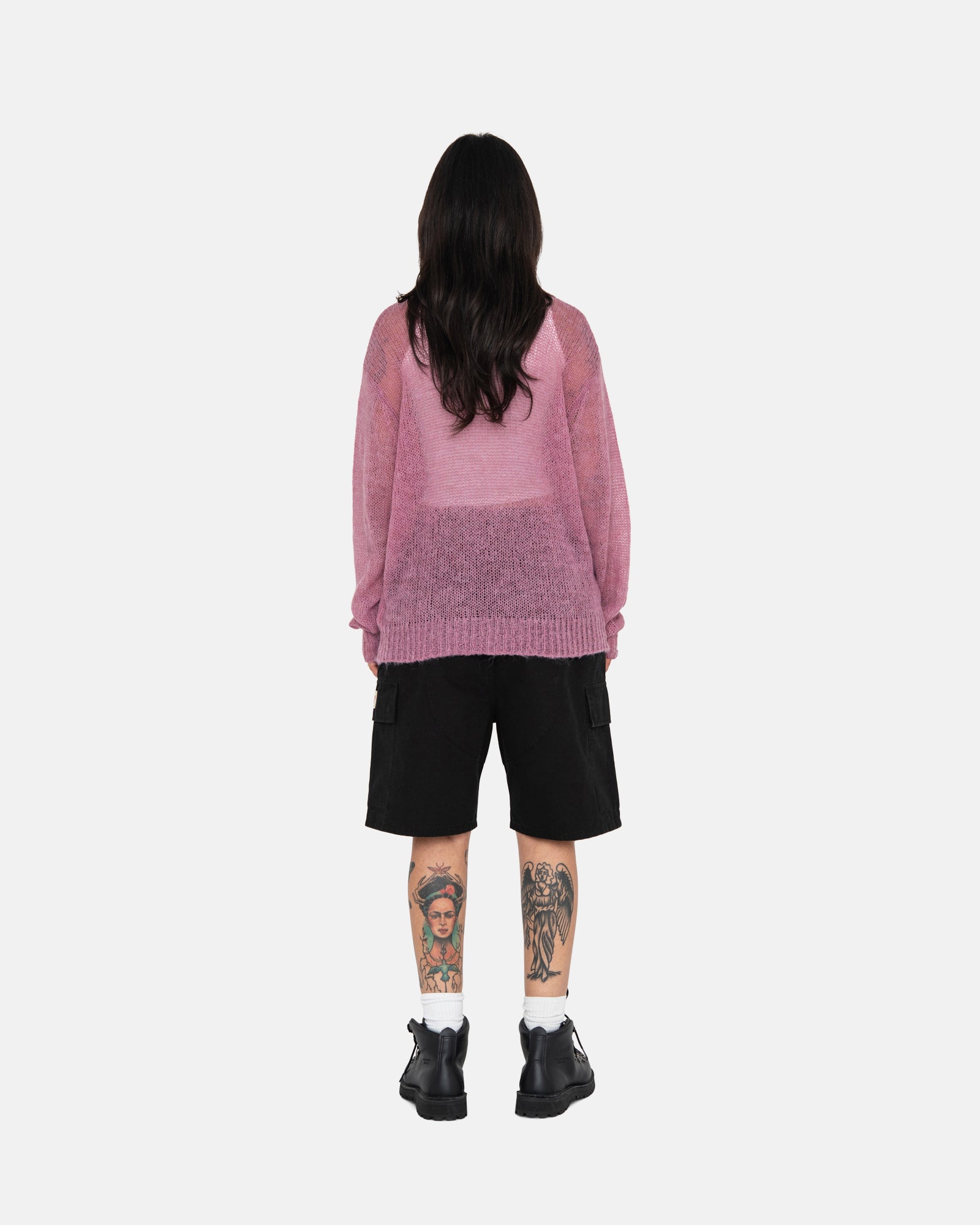 LOOSE KNIT LOGO SWEATER