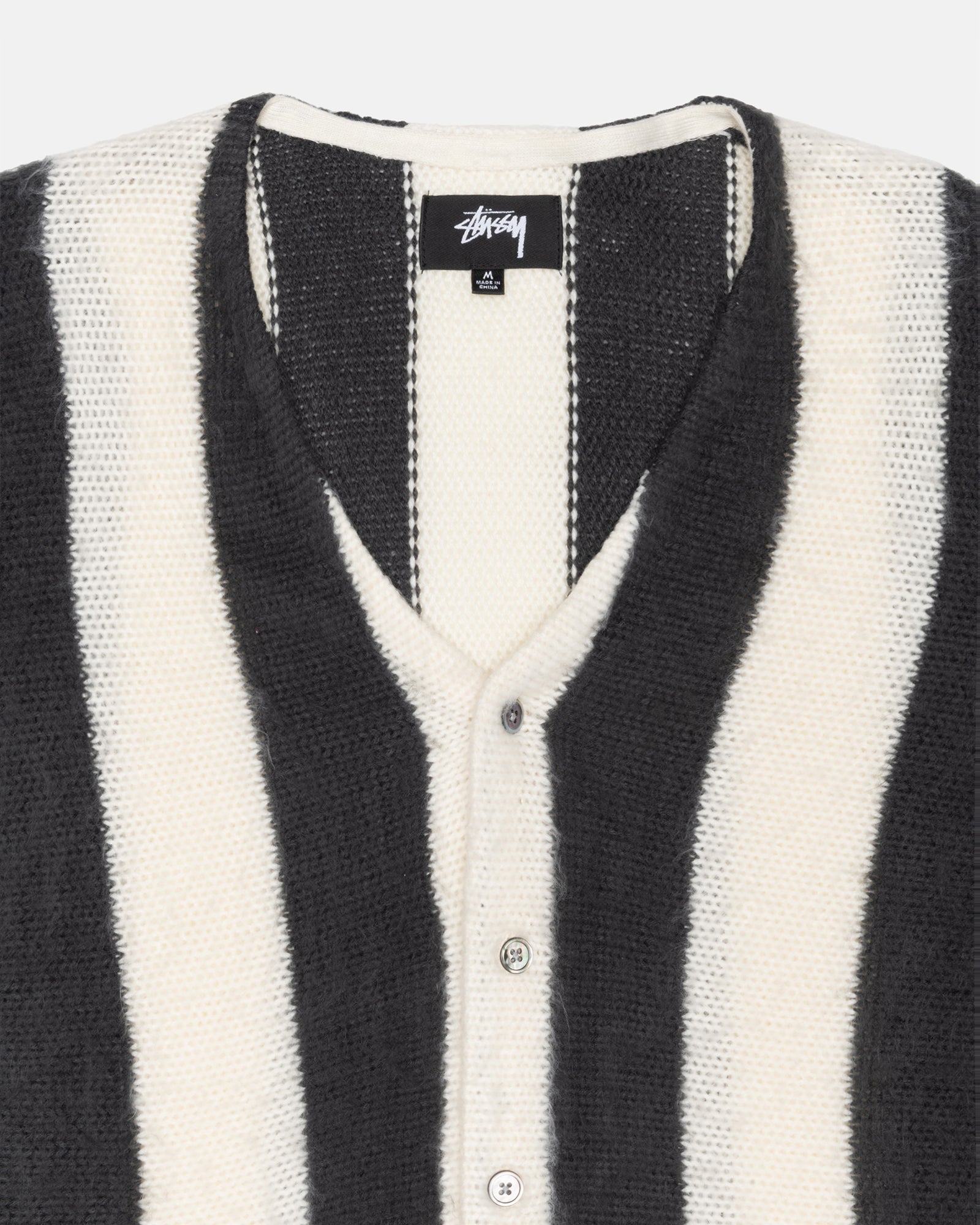 高品質格安 STUSSY - stussy Stripe cardigan (L)の通販 by fuxk's