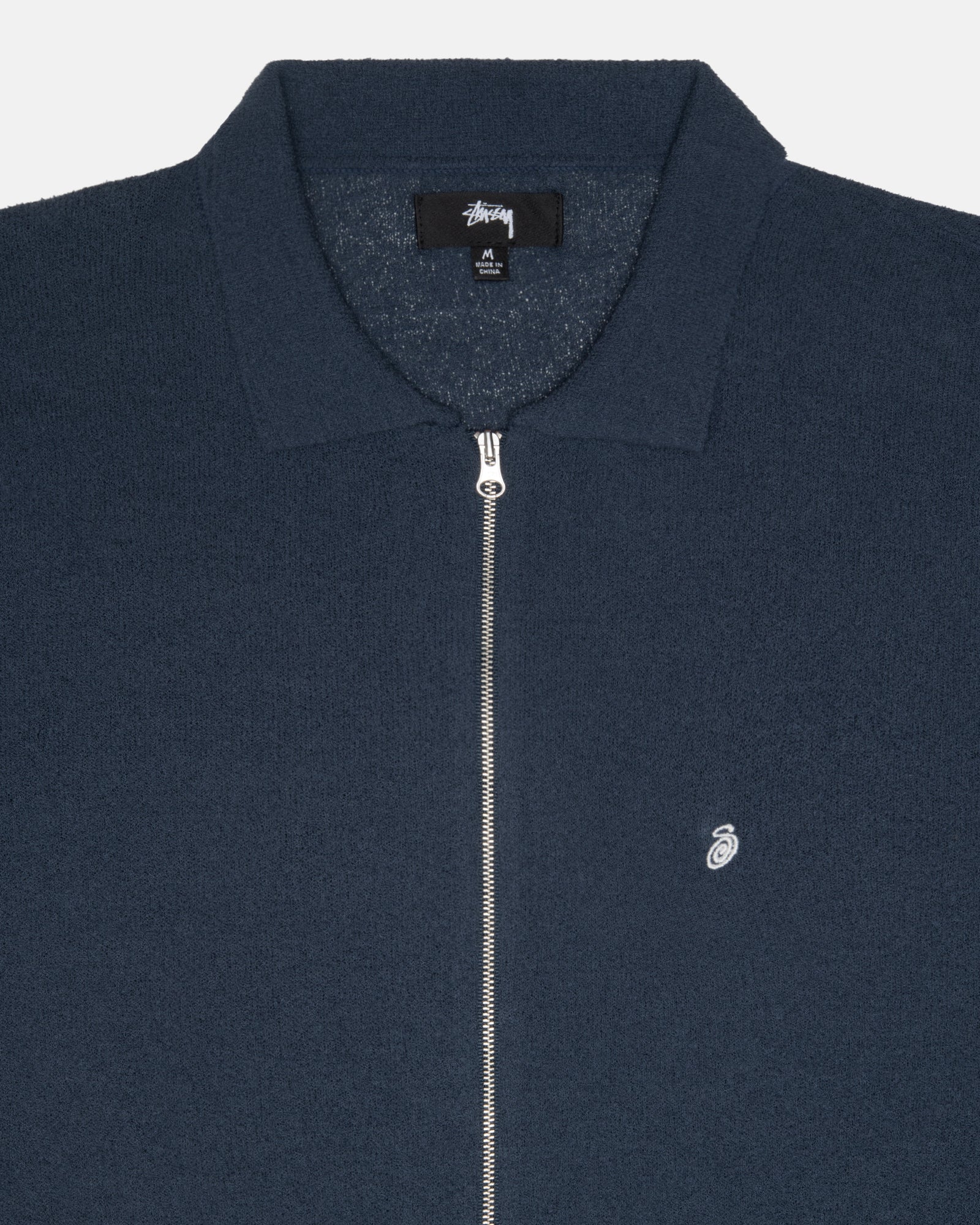 LIGHT WEIGHT LS ZIP POLO