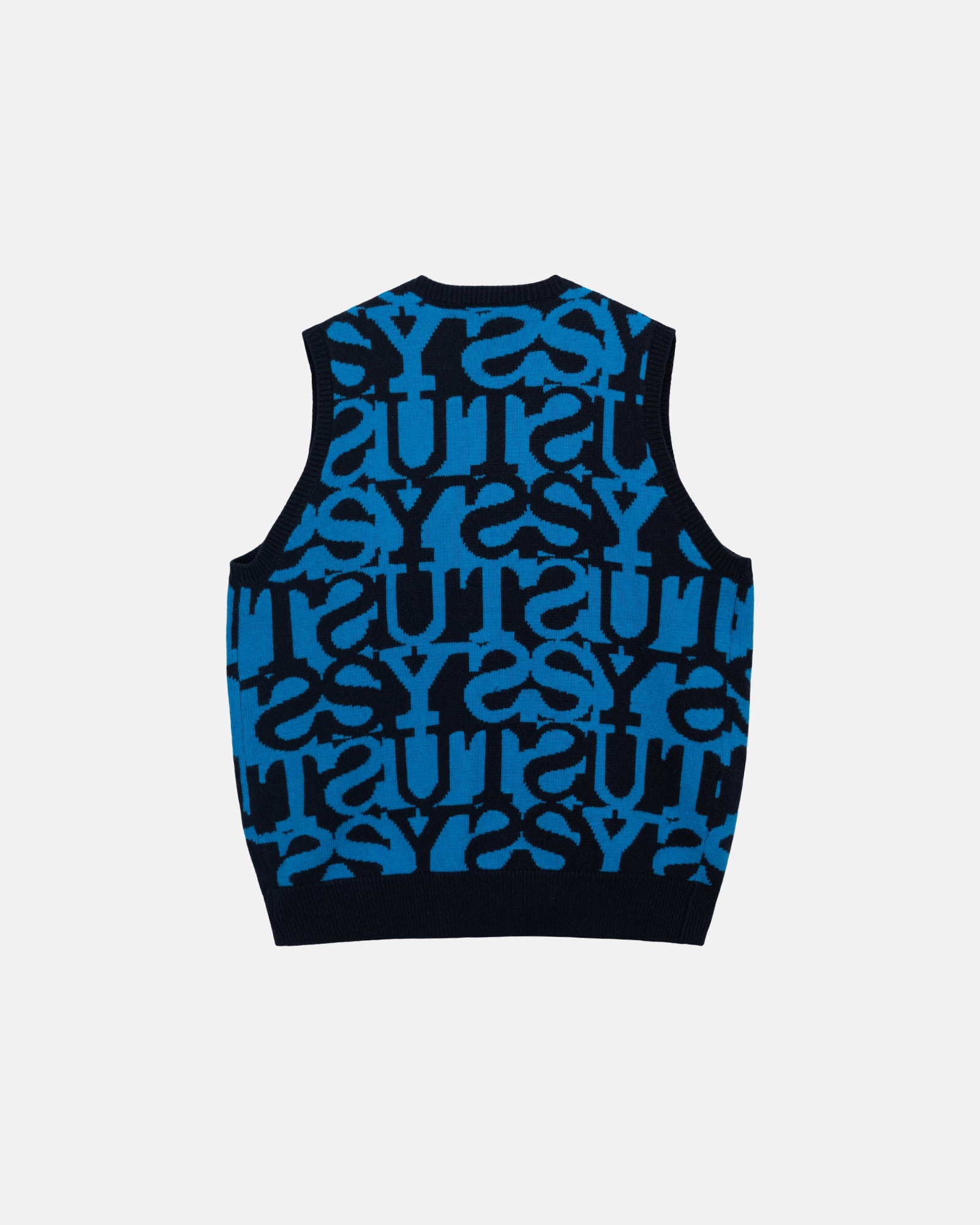 STUSSY ニットベスト Stacked Sweater Vest-