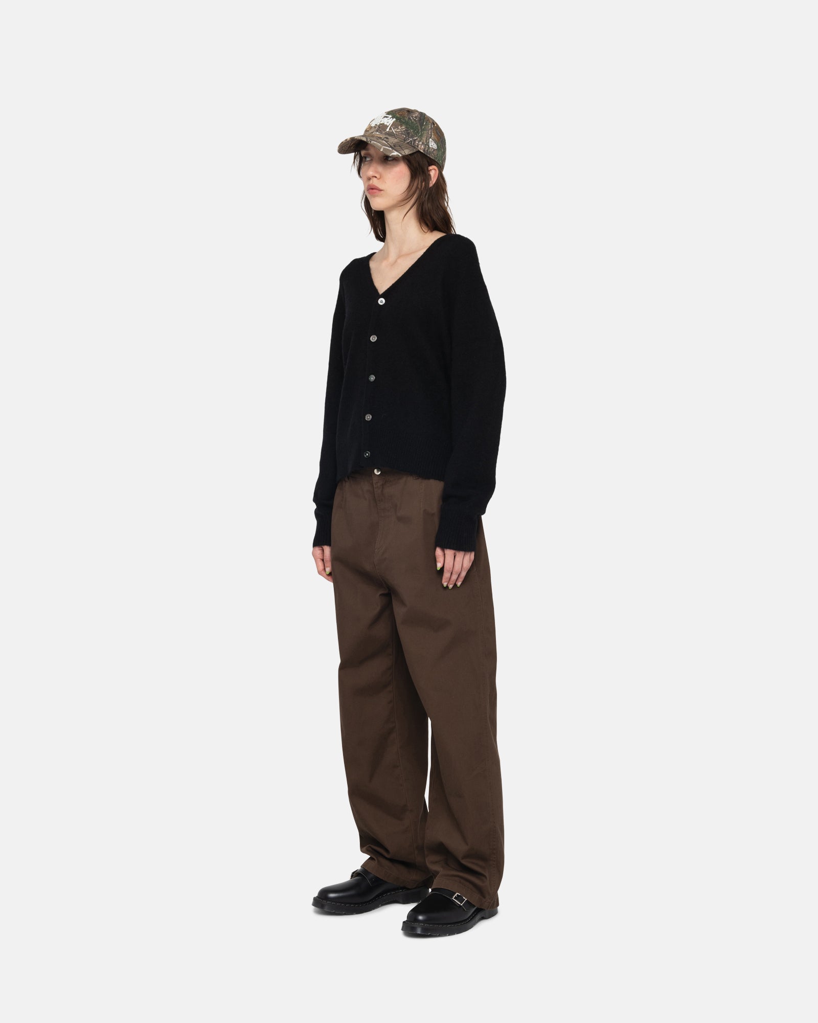 Brushed Cardigan STUSSY 23FALL-