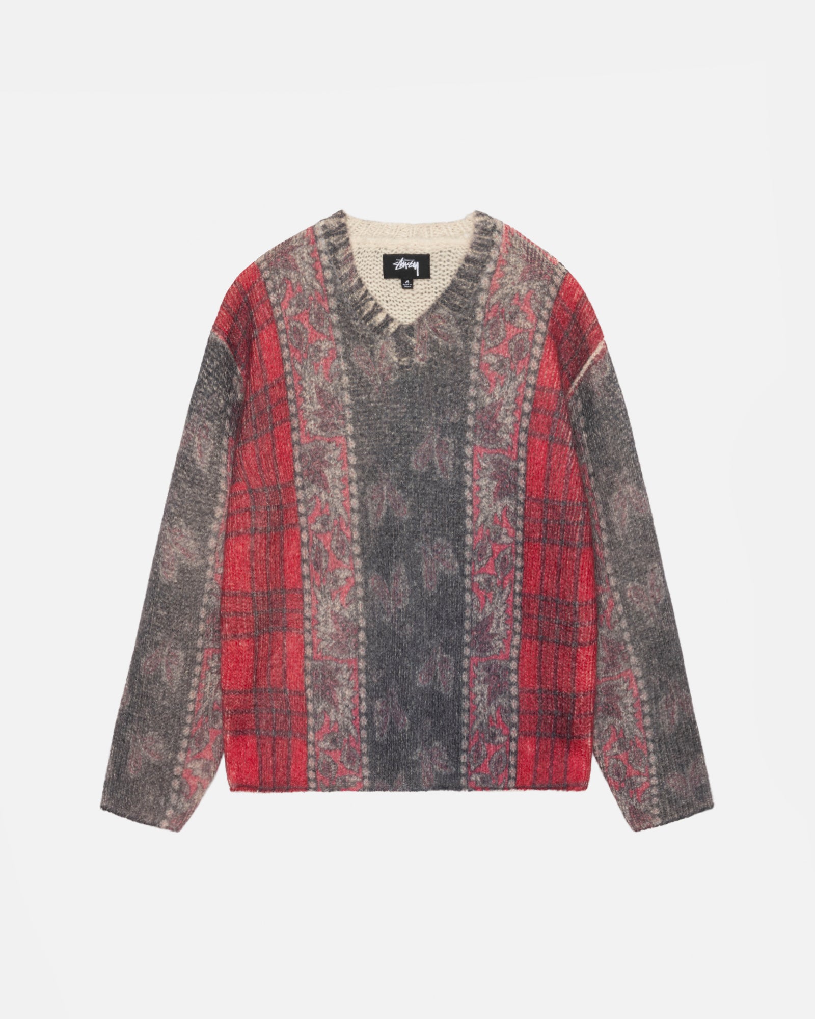 Mixed Print Alpaca Sweater - Unisex Sweaters & Knits | Stüssy