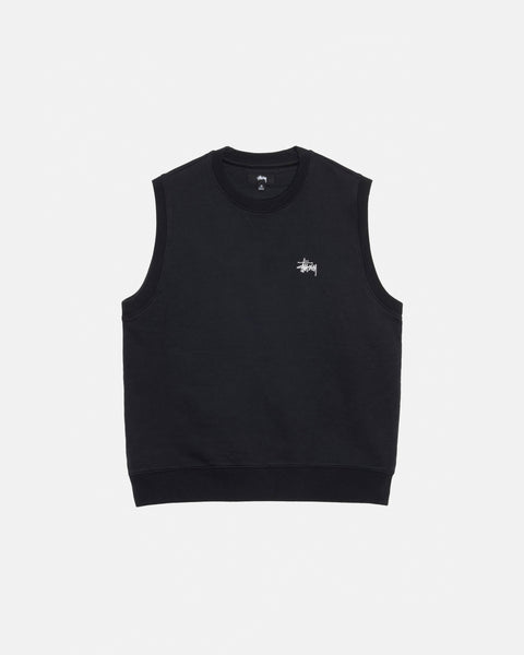 Stock Fleece Vest - Mens Sleeveless Sweatshirt | Stussy – Stüssy