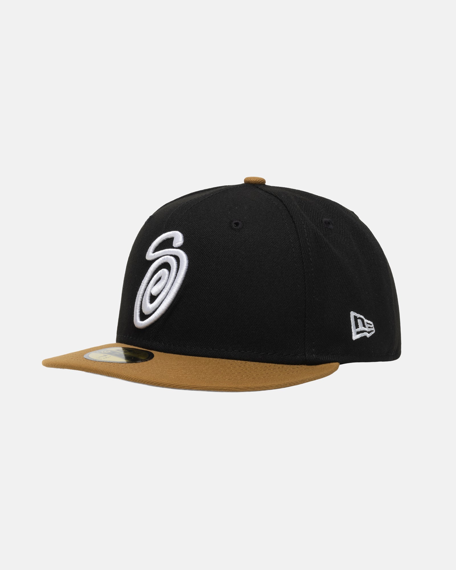 帽子7 1/2 STUSSY NEW ERA CAP BLACK 59FIFTY - キャップ