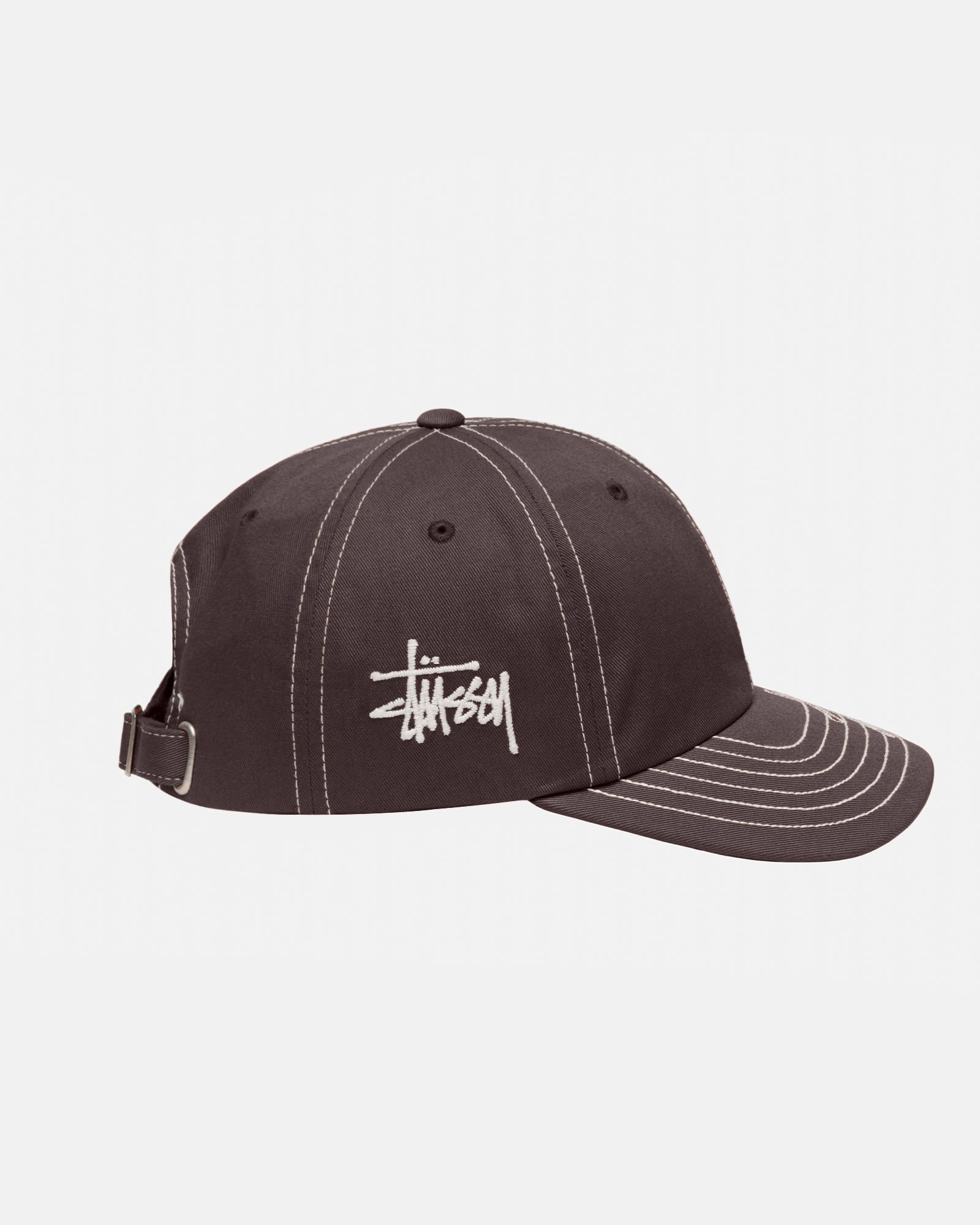 Low Pro Basic Stitch Strapback - Unisex Headwear | Stüssy