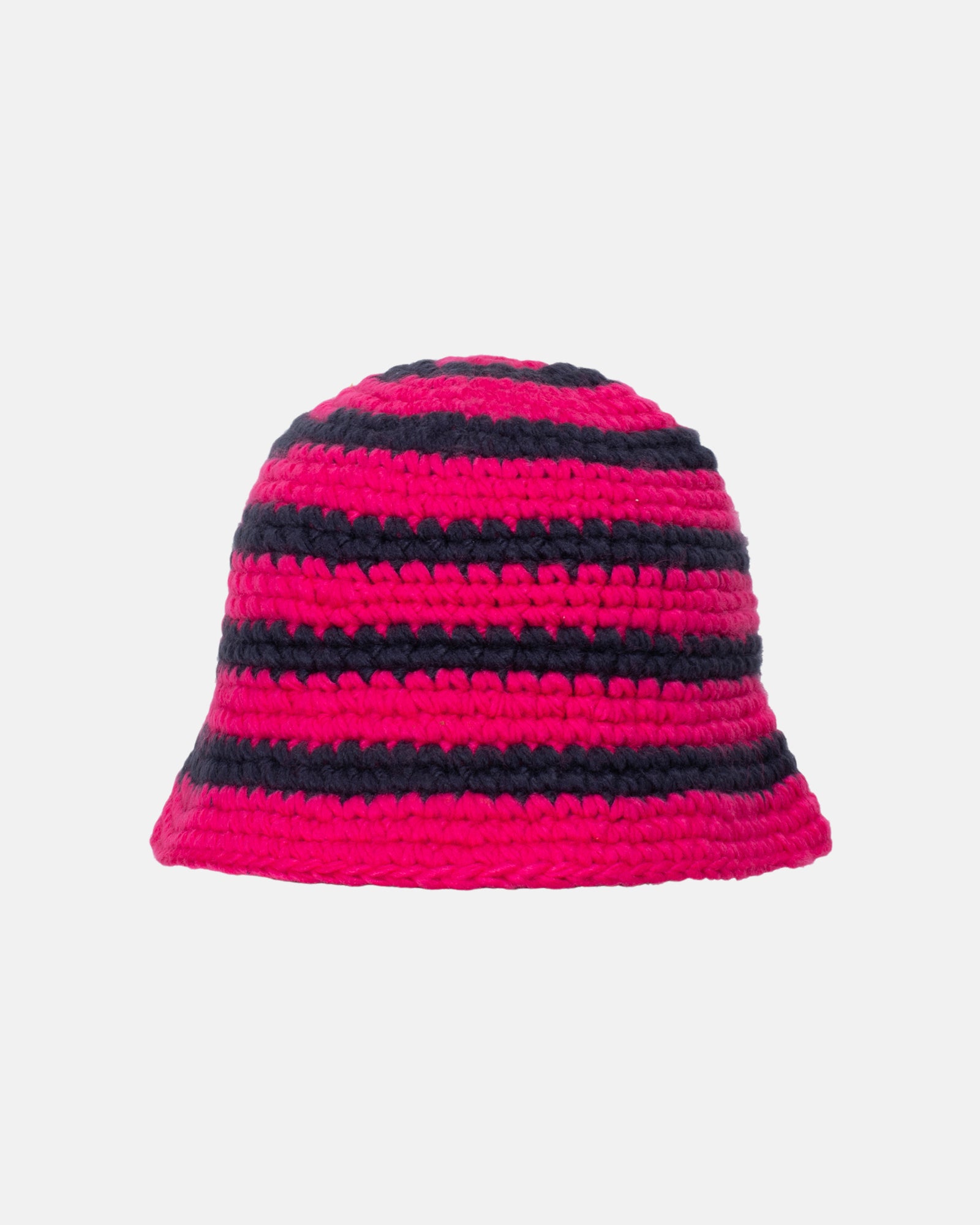 SWIRL KNIT BUCKET HAT