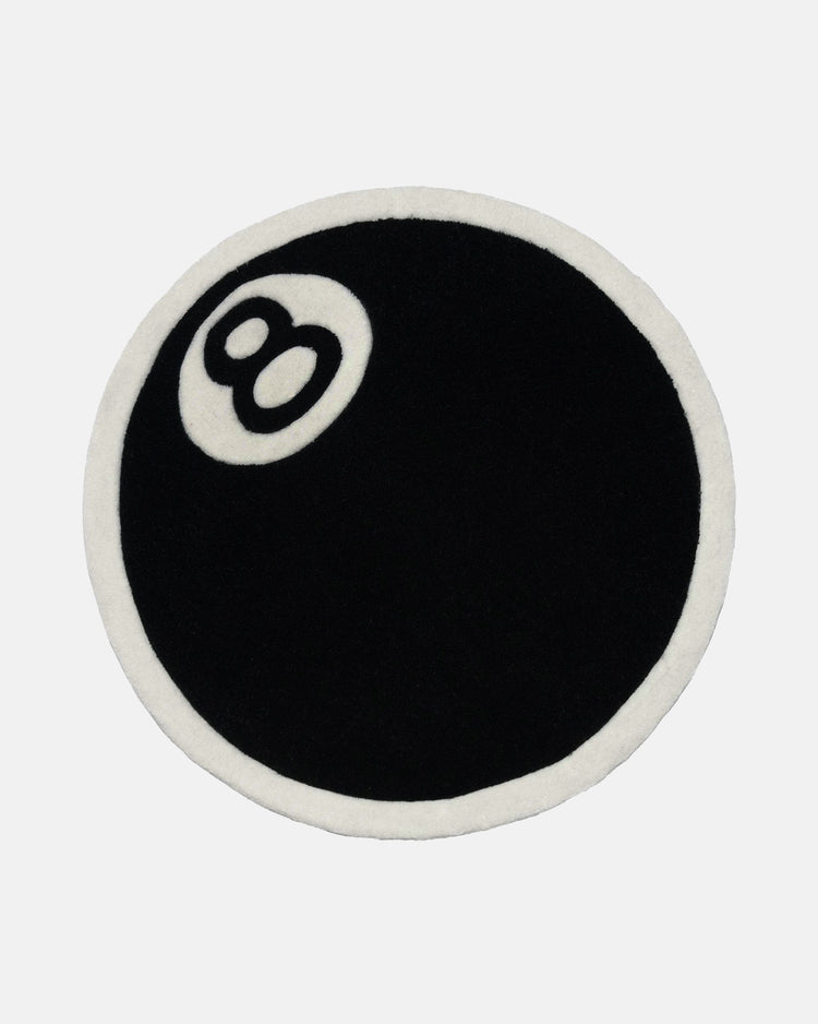 8 Ball Rug in black – Stüssy