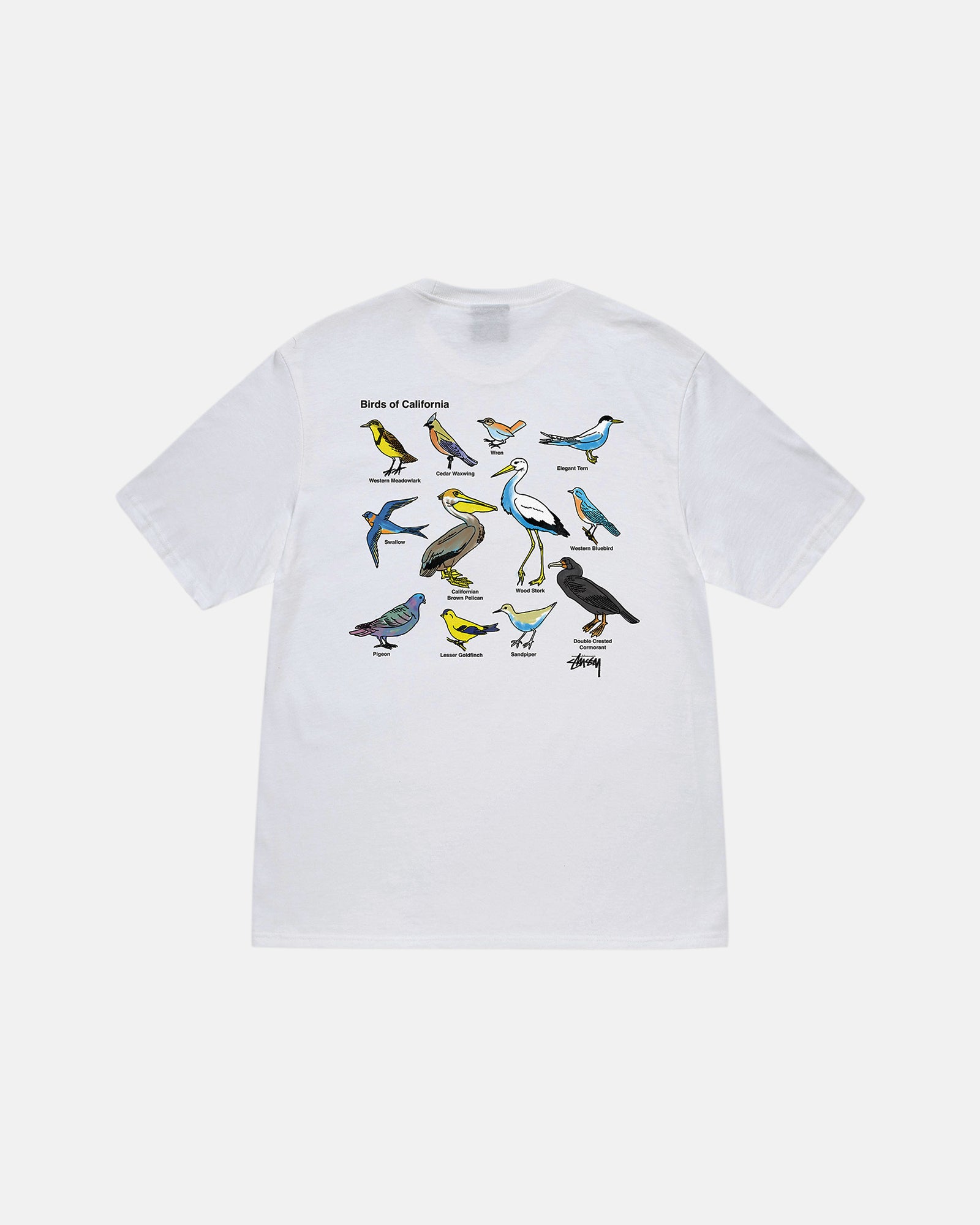 California Birds Tee - Unisex Shortsleeve T-Shirts | Stüssy