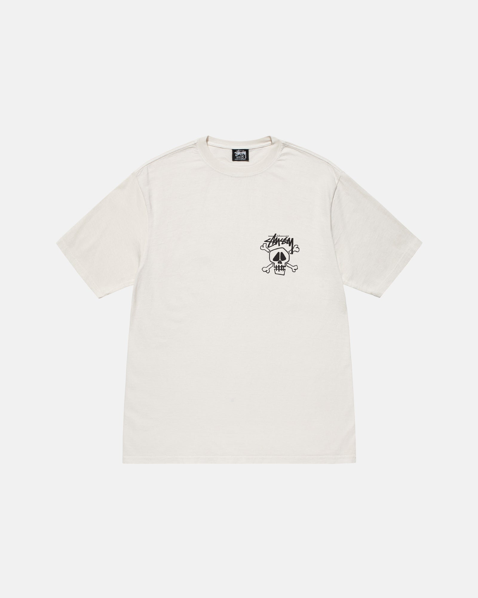 Skull & Bones Tee Pigment Dyed - Unisex Shortsleeve T-Shirts | Stüssy