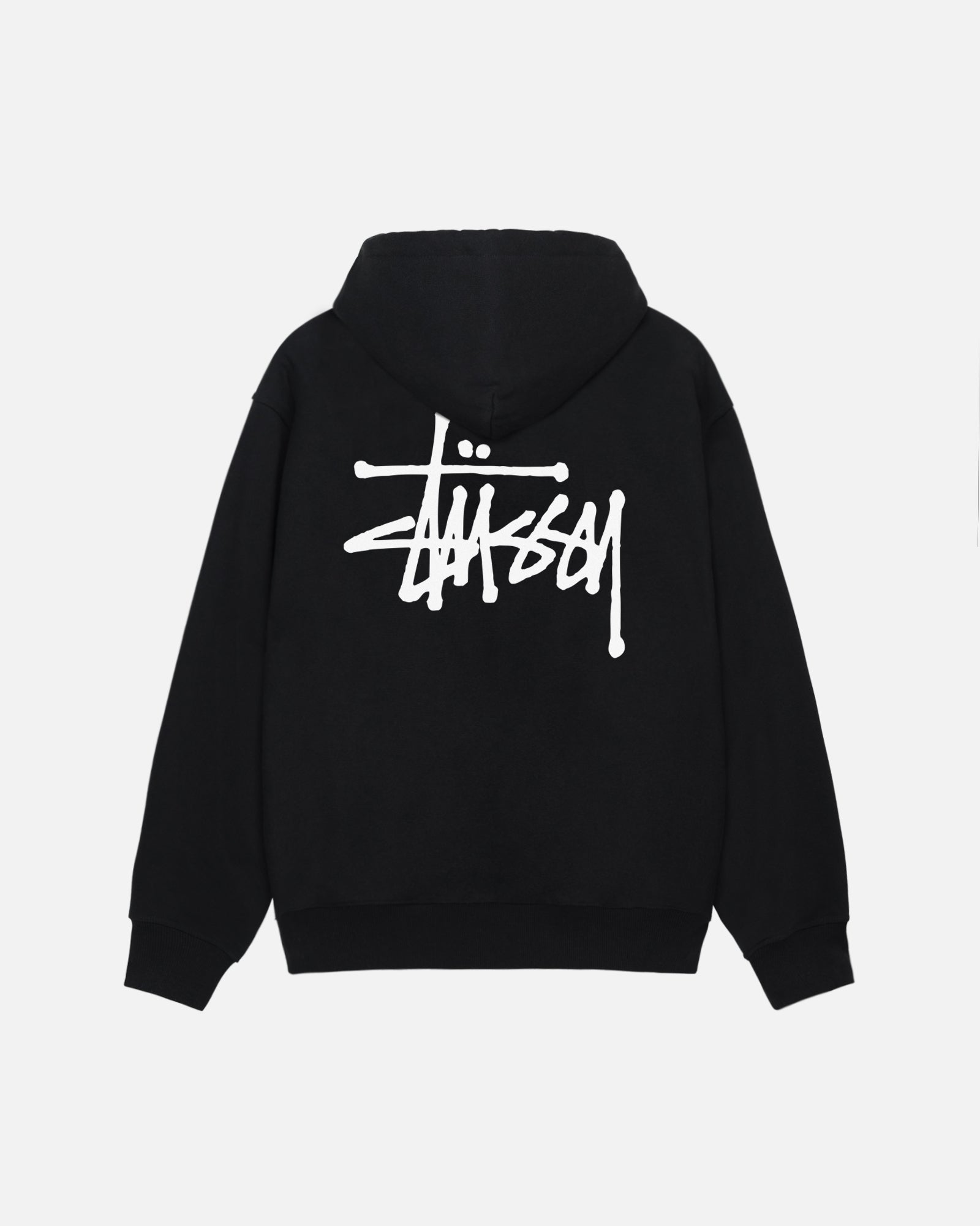 BASIC STÜSSY HOODIE BLACK SWEATS