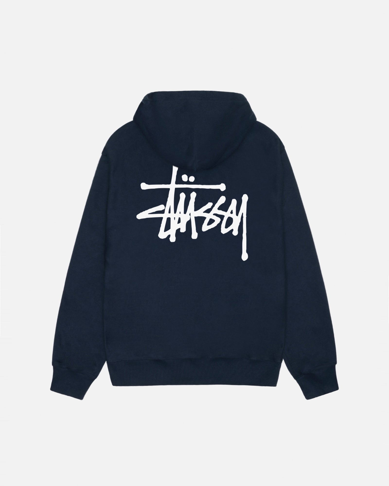 BASIC STÜSSY HOODIE NAVY SWEATS