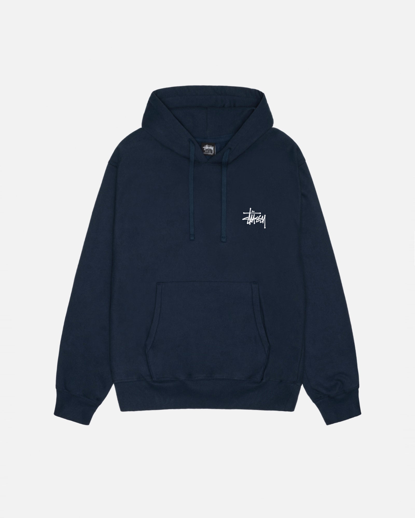 BASIC STÜSSY HOODIE NAVY SWEATS