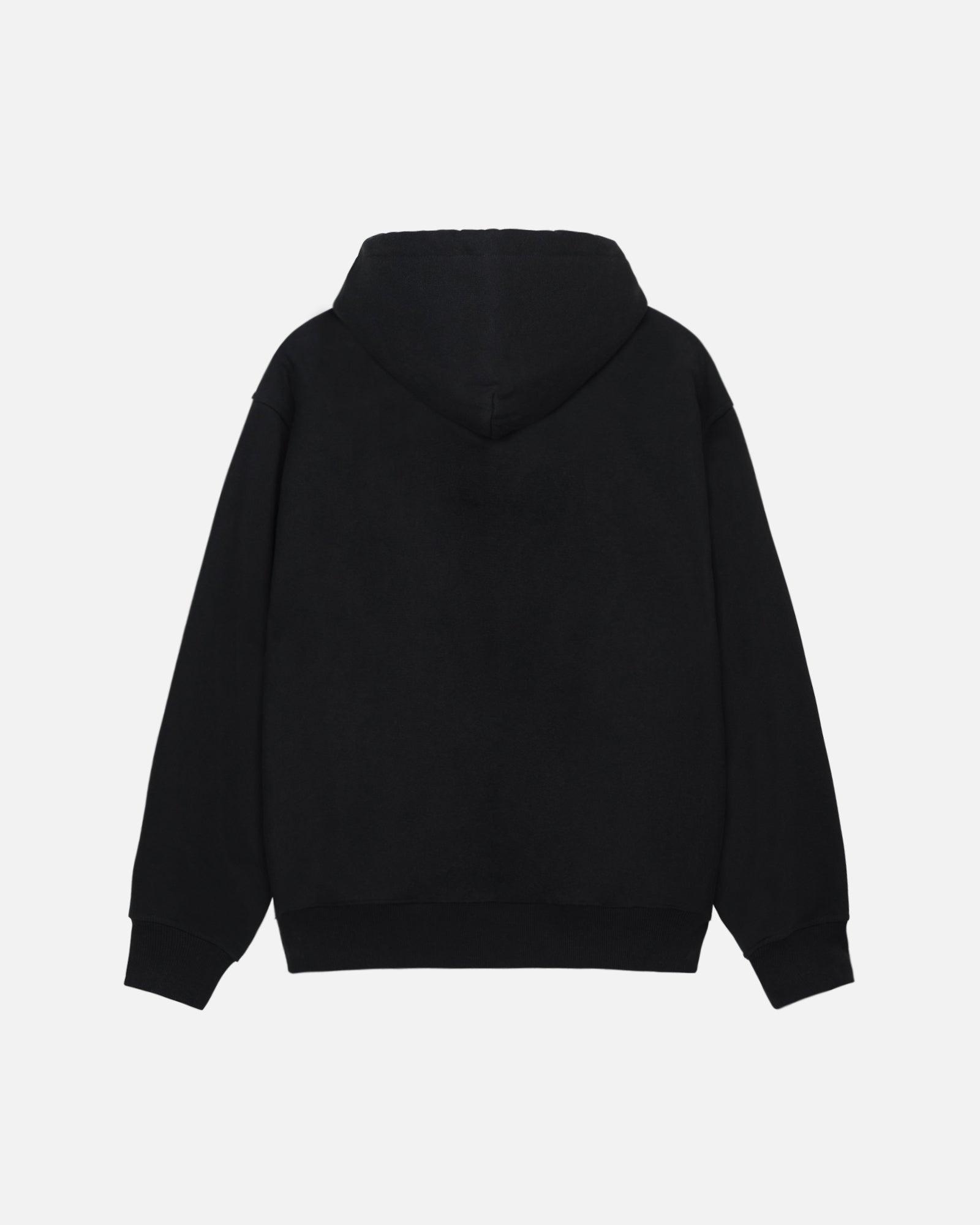 Stock Zip Hoodie in black – Stüssy