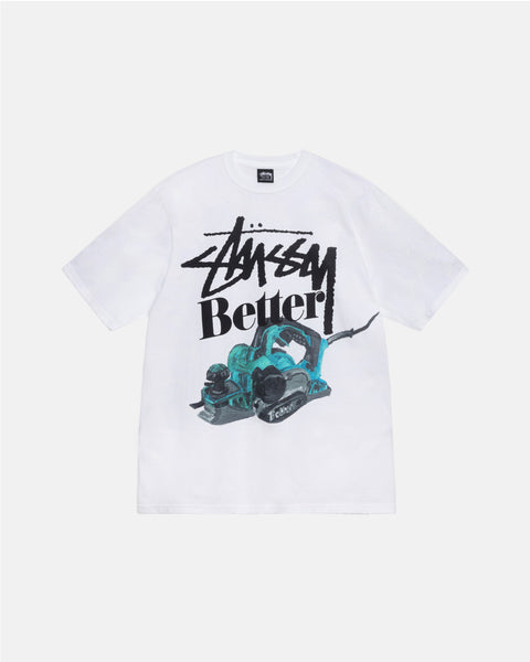 STÜSSY & BETTER GIFT SHOP BUILT BETTER TEE